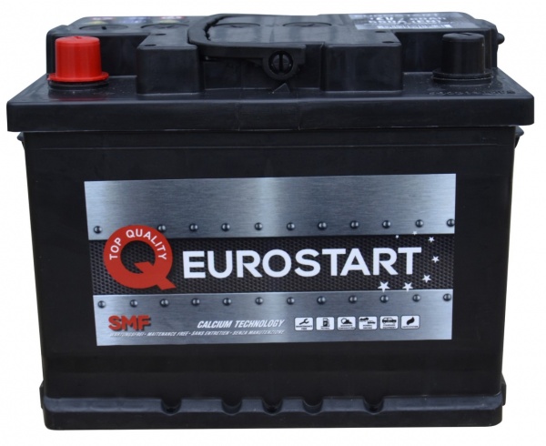 Аккумулятор автомобильный EUROSTART 4352 60Ah 550A 12V 560065055 «+» слева (560065055)