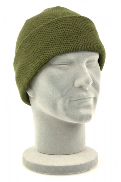Шапка Mil-Tec АКРИЛОВА ТОНКОЇ В'ЯЗКИ BEANIE CAP, OLIVE 12133001