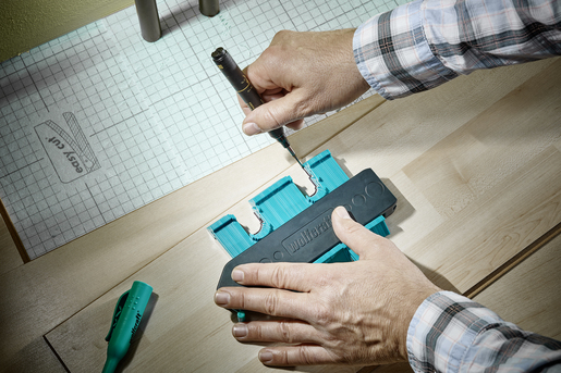 Шаблон Wolfcraft 6949000 для вимірювання обрисів 