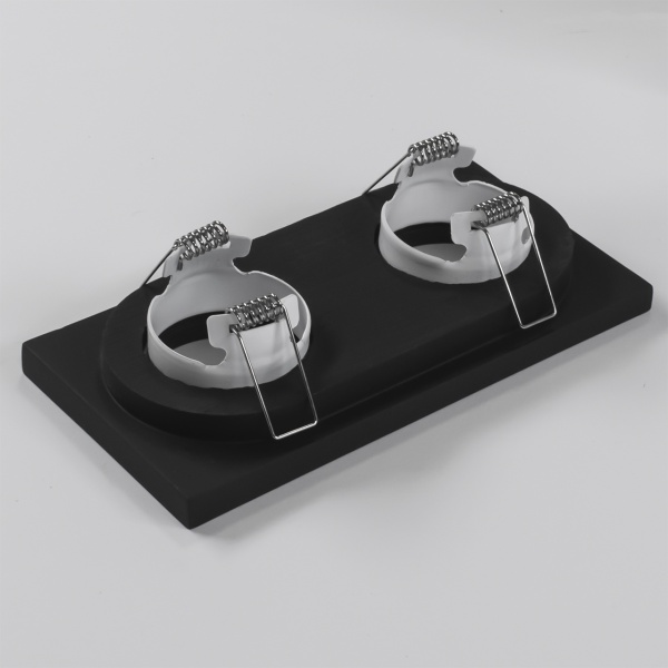 Светильник точечный Точка Света G5.3 черный СВБ 18У9 106 AL S-2 УХЛ4 2xG5