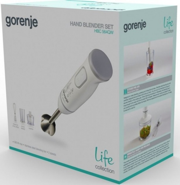 Блендер заглибний Gorenje HBC564QW 