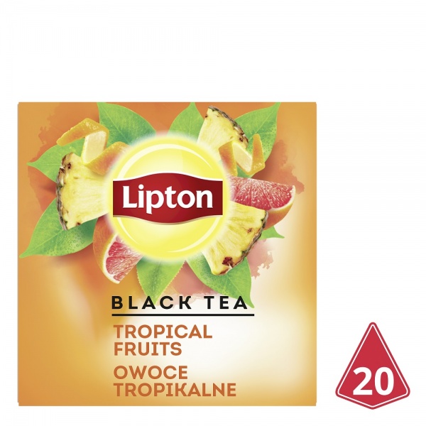 Чай черный Lipton Tropical Fruit 20 шт. 56 г 