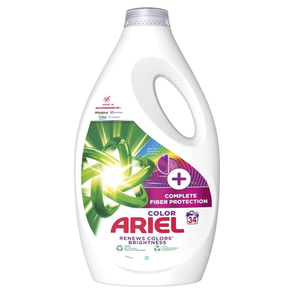 Гель для машинной стирки Ariel Color + Защита волокон 1,7 л 