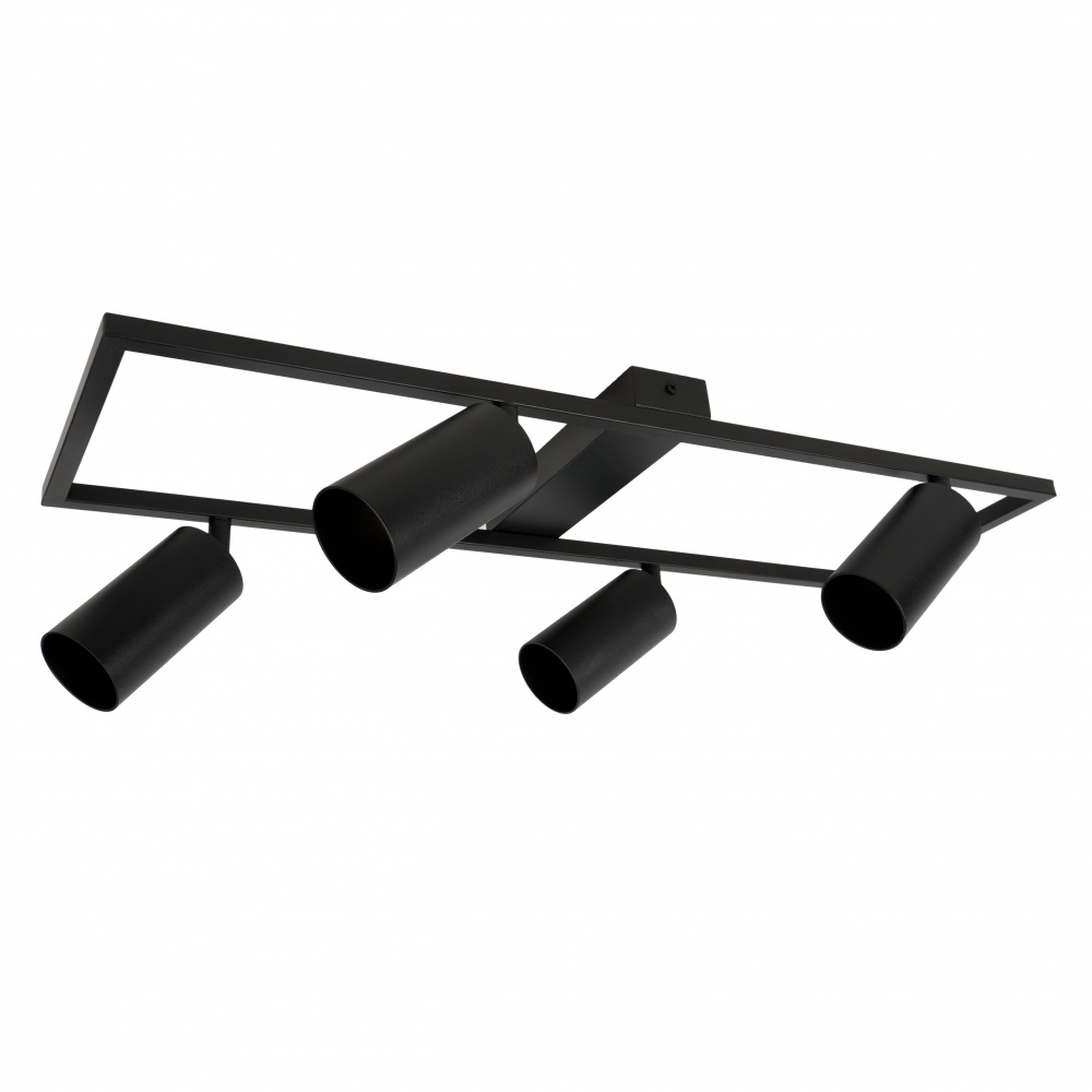 Люстра потолочная Berger 4x35 Вт GU10 [019] Black 4001-SLS-4 Black