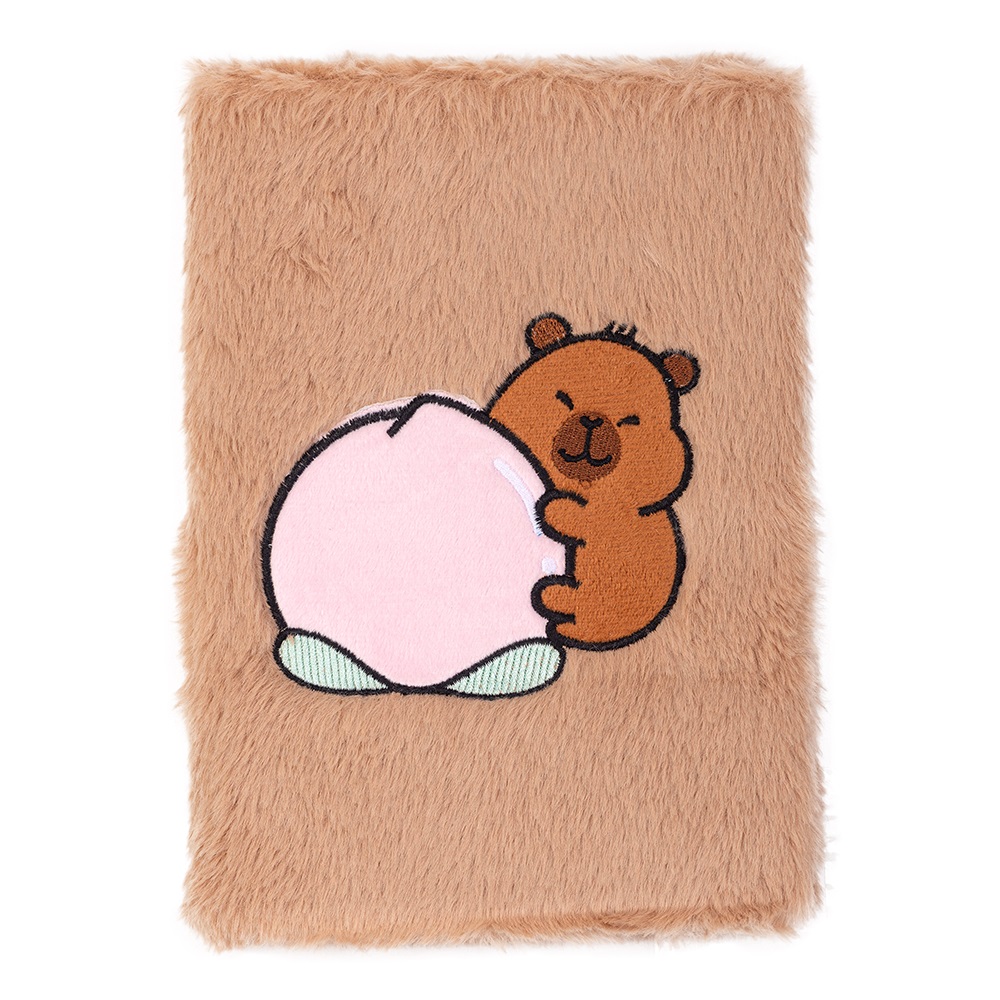 Блокнот плюшевый Forme CAPYBARA 9 А5 80 лист. KIDS Line