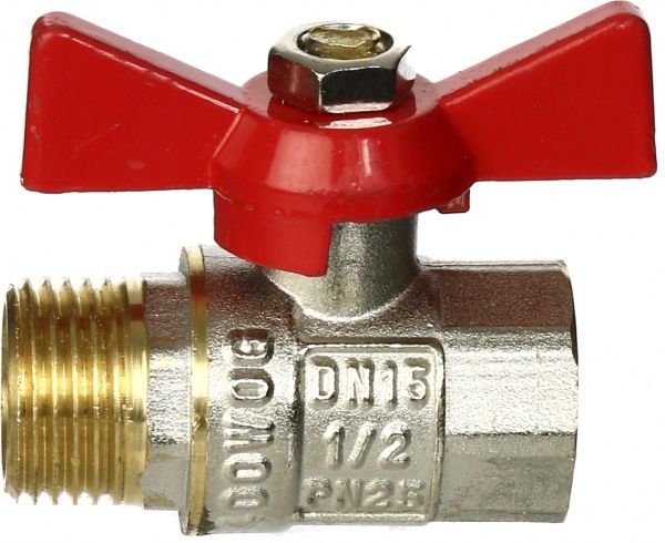 Кран кульовий WaterPro С.m.f. 600S 1-1/4