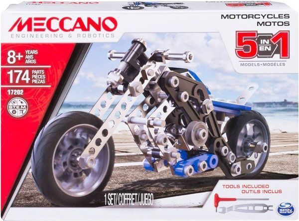 Конструктор Meccano Мотоцикли 5 моделей 6036044
