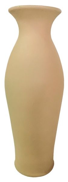 Ваза керамическая бежевая Эллада шелк 67 см