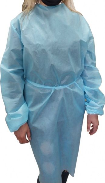 Халат одноразовый нестерильный рост универсальный
