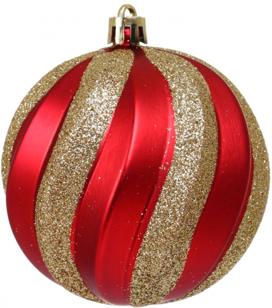 Набір ялинкових іграшок бурульки і кулі в асортименті 75 шт./уп.