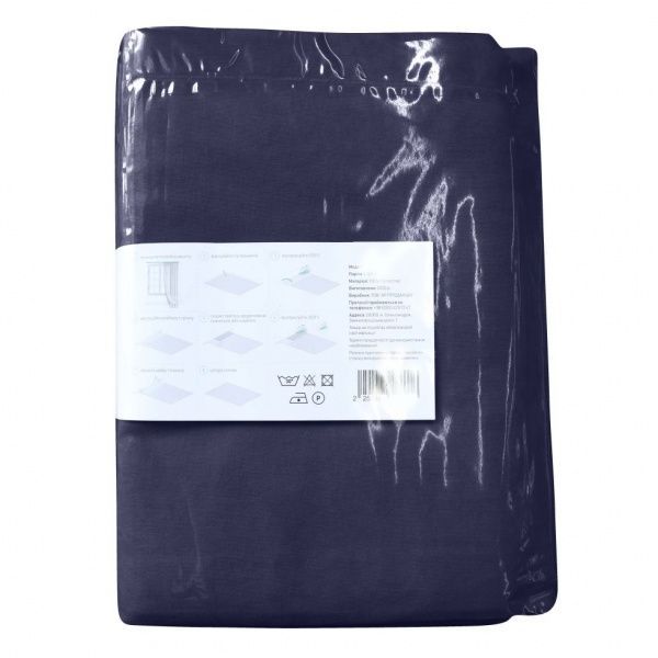 Штора Moda 200х285 см темно-синий Decora textile