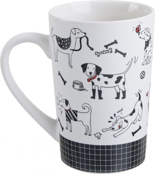 Чашка Dogs Party 380 мл порцеляна Fiora