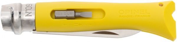 Ніж Opinel №9 Diy жовтий 204.63.47