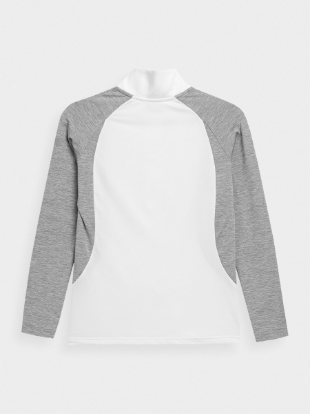 Джемпер 4F D4Z21-BIDD202-25M р. XL бело-серый