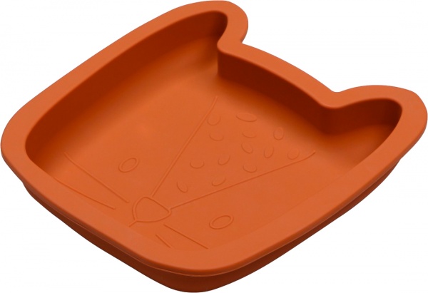 Тарілка Tryco леопард силікон сієна TR-392816