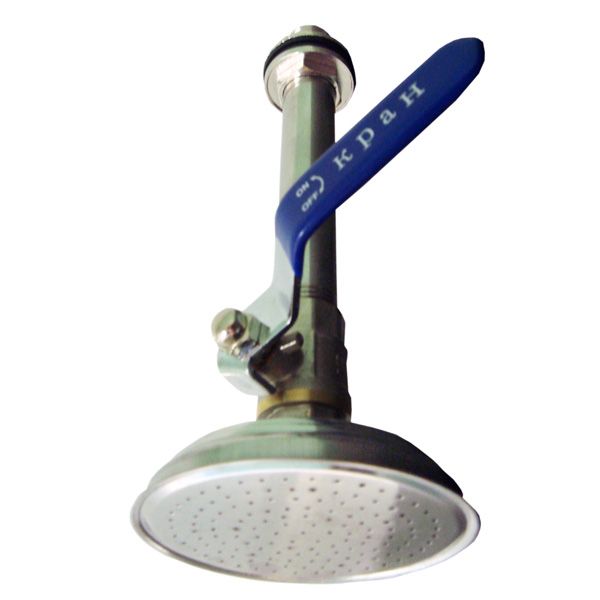 Душ летний металлический 9х18 см