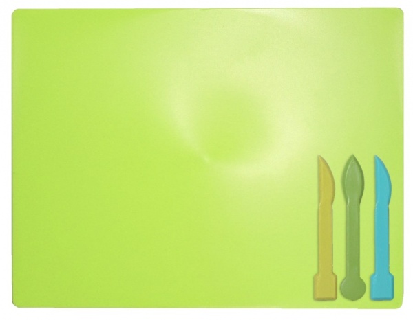 Доска для пластилина 3 стека ассорти ZiBi