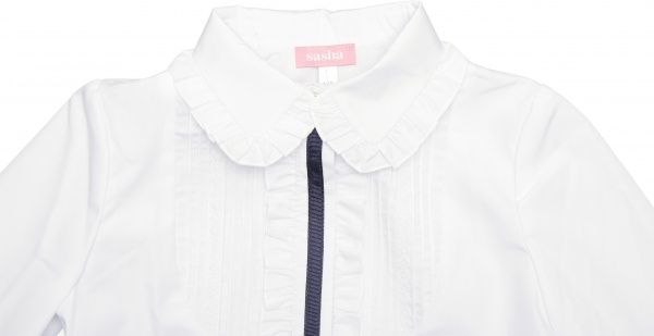 Блуза Sasha 3926/10 р.134 белый 
