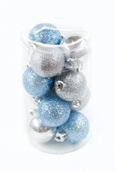 Набор елочных шаров 9002 d65 мм 12,5 см 15 шт./уп. 