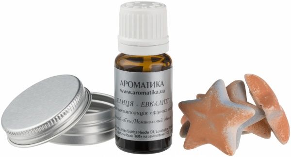 Набор для ароматерапии Ароматика Ялиця та евкаліпт 10 мл 