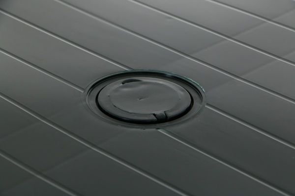 Стіл пластиковий Алеана 100011 90x90 см темно-зелений 