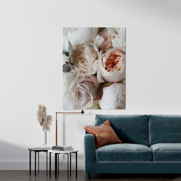 Картина на холсте Пастельные цветы 50x70 см WS Holst 14082228 