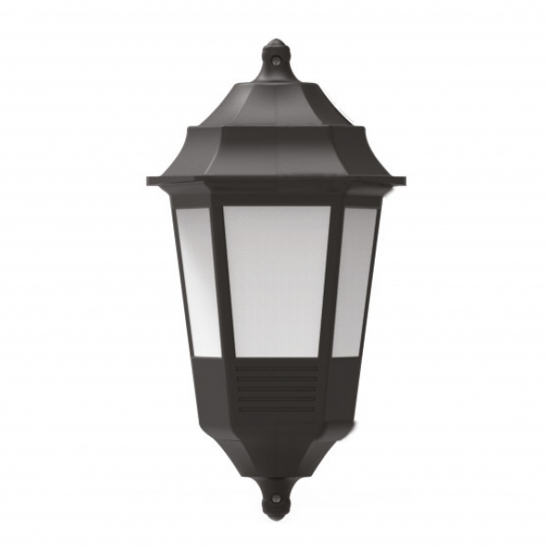 Светильник настенный HOROZ ELECTRIC Begonya E27 40 Вт IP44 черный 400-010-120