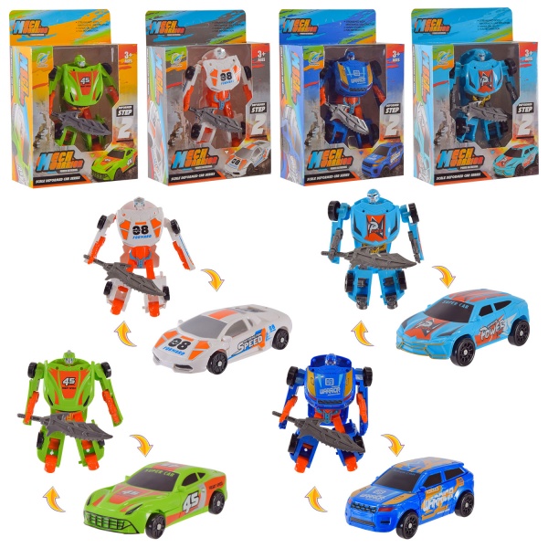 Игрушка-трансформер Shantou 4 вида 39-92 