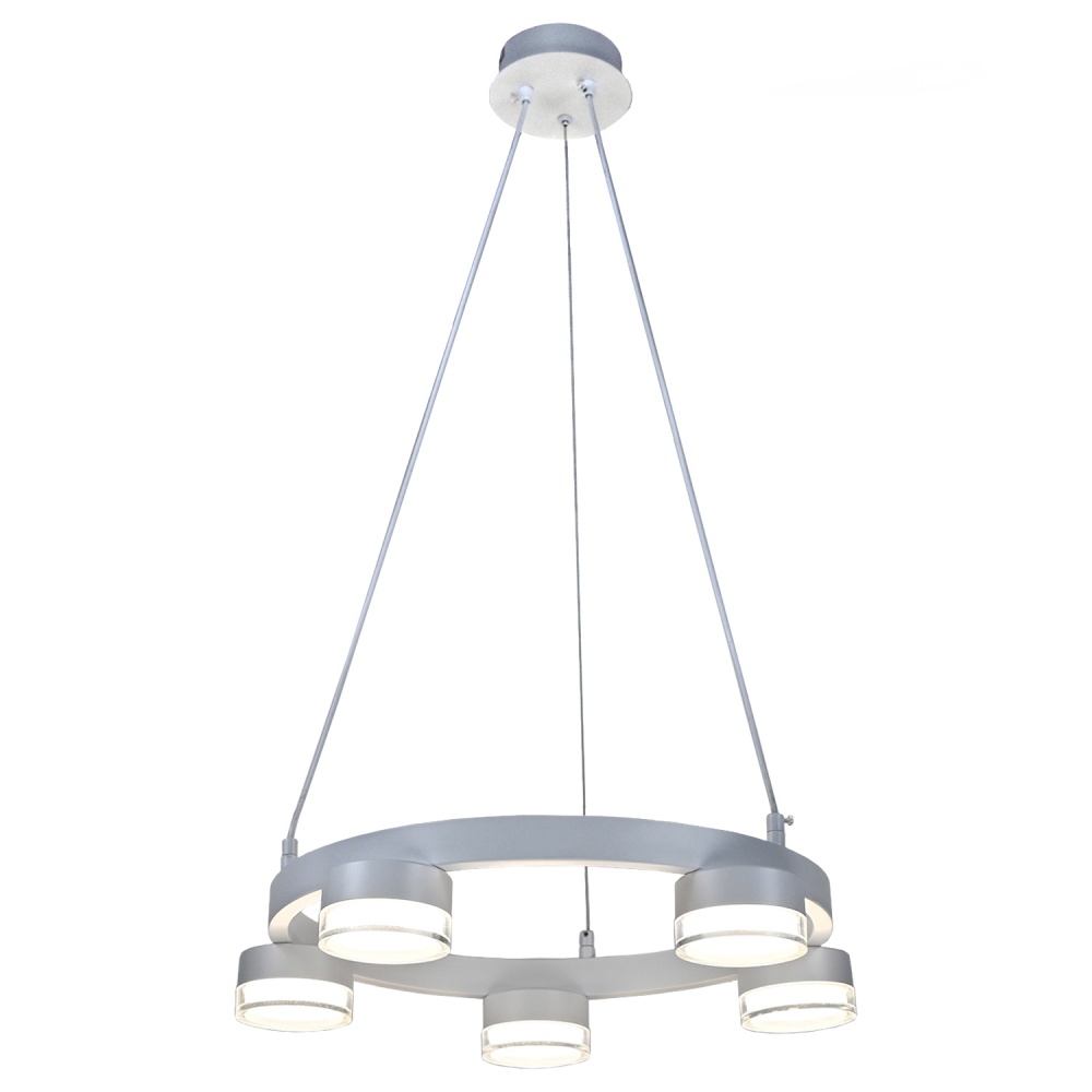 Світильник підвісний Victoria Lighting 5x12 Вт GX53 білий Best/SP5 white
