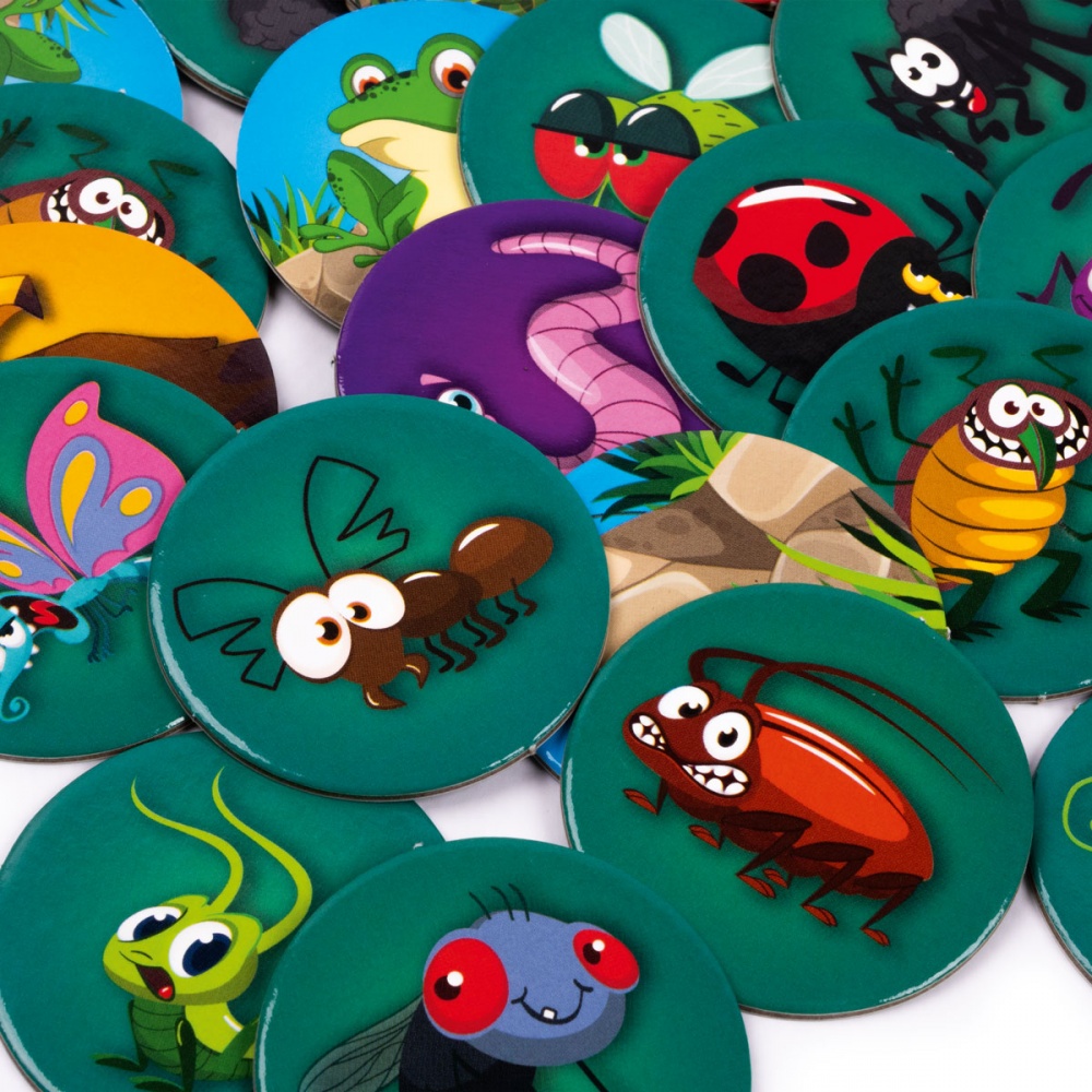 Гра настільна Roter Kafer зі звуковим модулем Хаос у джунглях RK1220-01