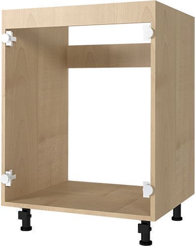 Тумба нижняя под мойку 600x820x522 мм клен 