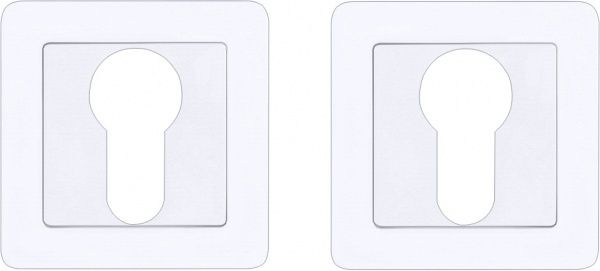 Накладка Paladii PW ПР133 квадрат білий