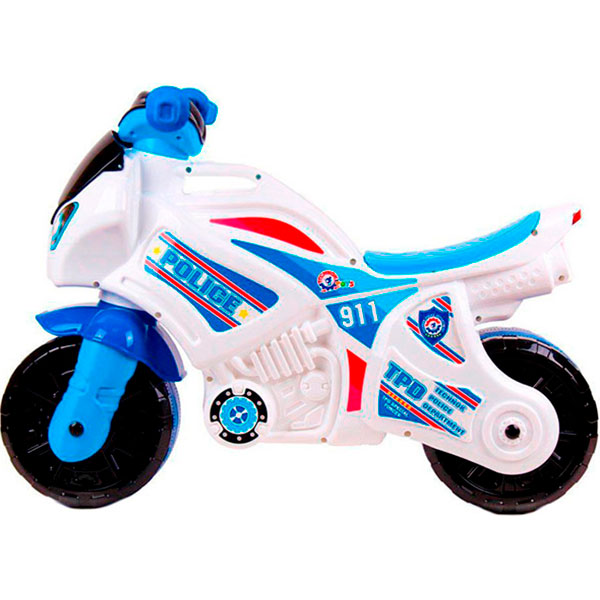 Чудомобиль ТехноК Мото бело-синий 4823037605125