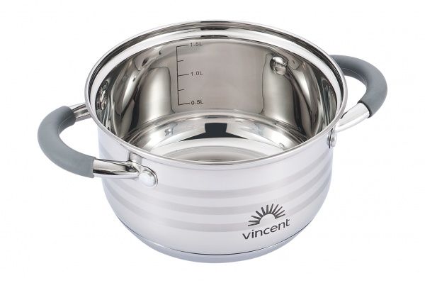 Кастрюля с крышкой 16 см 1,9 л VC-3179-16 Vincent
