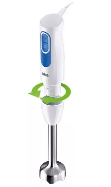 Блендер заглибний Braun MQ20236MWH MultiQuick 2