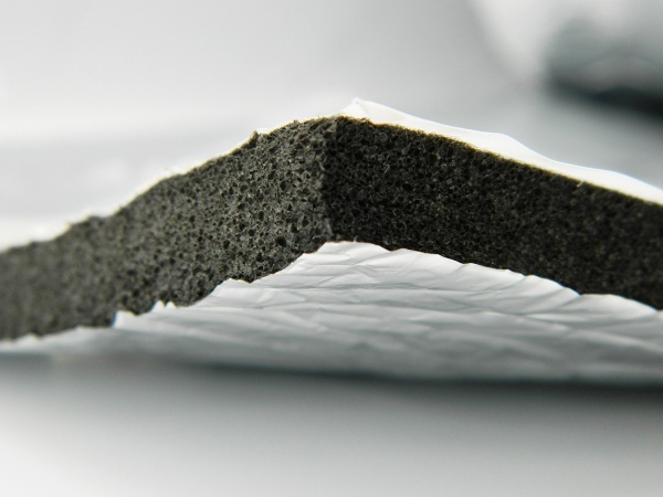 Шумоизоляционный каучук FRA фольгированный самоклеящийся 19 мм Normaizol