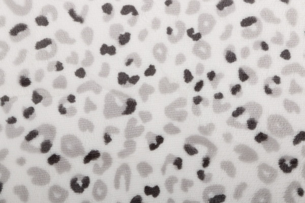 Плед двухсторонний Spots 200x220 см белый с принтом La Nuit 