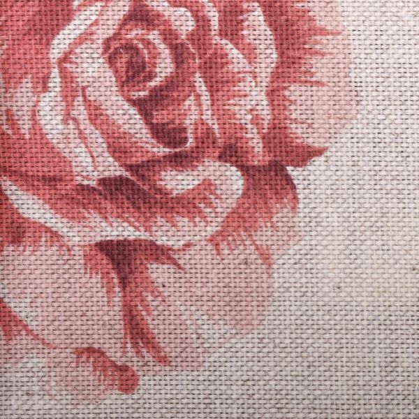 Доріжка Прованс large pink Rose 40x120 см бежевий 