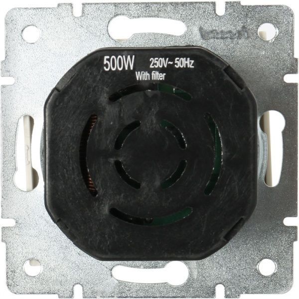 Светорегулятор поворотный Lezard Rain 500Вт IP20 крем 703-0388-116