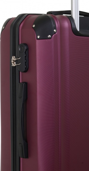 Чемодан UP! (Underprice) HQ22100 60х41х25 см бордовый 