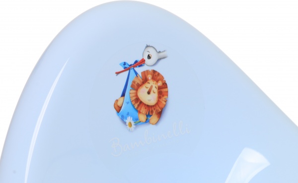 Горшок Bambinelli голубой 29x29x22 см