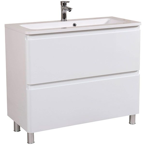 Тумба Aqua Rodos Акцент напольная 100 з умывальником Альфа АР000040139