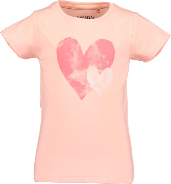 Футболка для девочек Blue Seven Сердечко ТМ р.122 дыня 702260 X * 98 