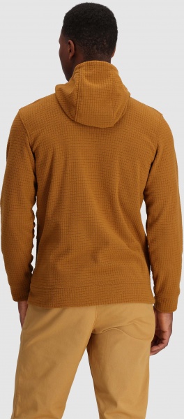 Джемпер Outdoor Research MEN'S MEGA TRAIL MIX FLEECE FULL ZIP HOODIE 300506-2442 р.M коричневий