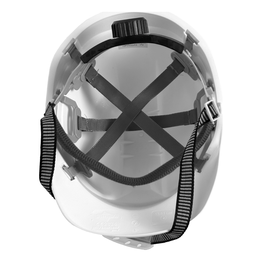 Каска WORKSHOP белая 53-63 см 5377703401