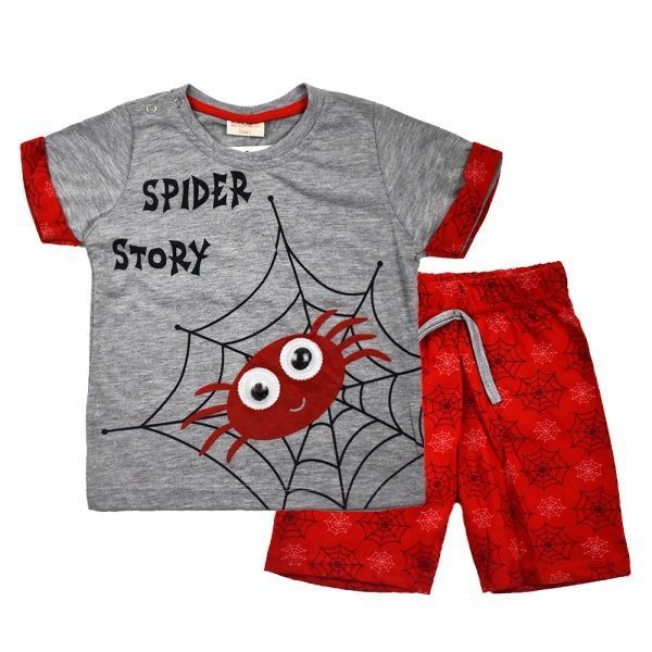 Комплект Macma 9123 з павуком р.98 сірий 