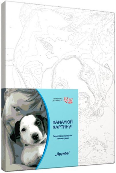 Набор живопись по номерам Дружба Вентс 