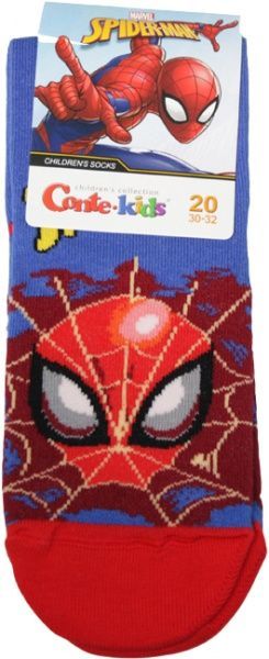 Шкарпетки Conte-Kids дитячі, CK MARVEL 355 17С-132СПМ р.20 синій із червоним 