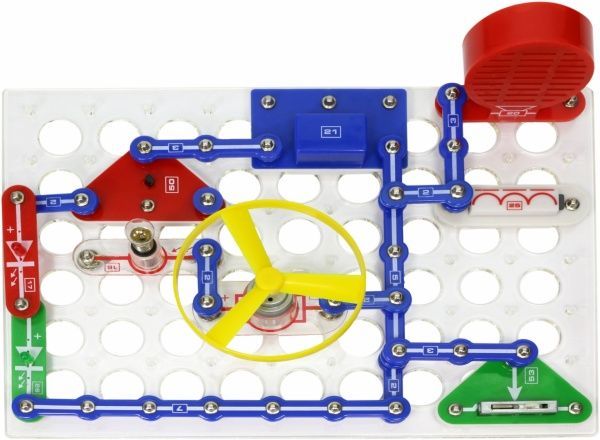 Конструктор Знаток электронный 320 схем REW-K002