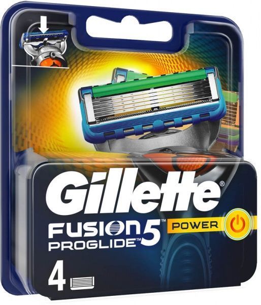 Сменный картридж Gillette Fusion 5 Proglide Power 4 шт.